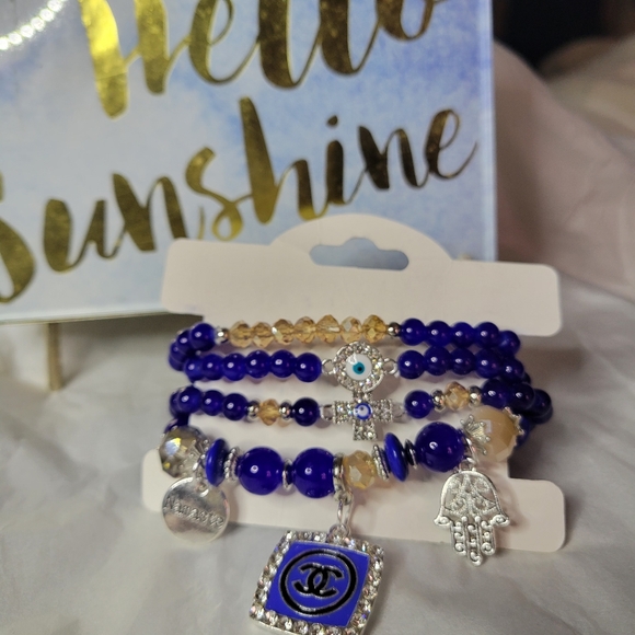 SOLD SOLD SOLD SOLD Namaste with a dash of couture bracelet set - Picture 4 of 6